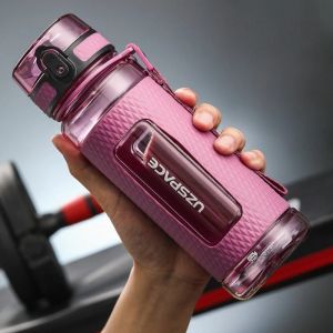 Prune Rouge - Bouteilles D'eau De Sport Anti-Fuite, Shaker Portable Anti-Chute, Bouilloire De Voyage En Plein Air, Bouteille D'eau En Plastique Sans Bpa - Occasion
