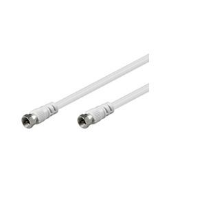 Mercodan Rg59, 2.5m C&acirc;ble Coaxial 2,5 M Blanc - Occasion