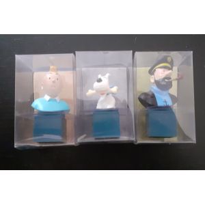 &#X1f3c6; Lot 3 Figurines Tintin Neuves En Boîte Scellée ¿ - Occasion
