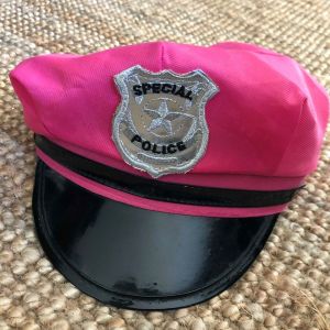 Casquette Deguisement Police Rose Bunny Soiree - Occasion