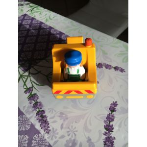 Playmobil 123 : Camion Jaune Chantier - Occasion