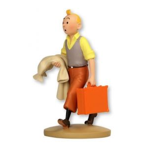 Figurine Tintin A La Valise N°95,Moulinsart - Occasion