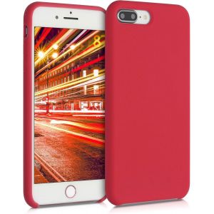Housse Compatible Avec Apple Iphone 7 Plus/Iphone 8 Plus Coque - Housse De Téléphone Protection Souple En Tpu Silicone - Rouge Classique[Car783962] - Occasion