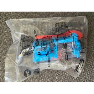 Jouet Bleu Et Rouge Nerf (Burger King) - Occasion