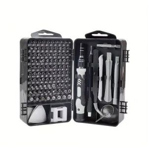 115pcs Kit D'outils De R&eacute;paration De Tournevis De Pr&eacute;cision Pour Voiture, Ensemble De Tournevis &Eacute;lectroniques Multifonctions, Outils De R&eacute;paration De D&eacute;montage De Montre De T&eacute;l&eacute;phone Portable - Occasion