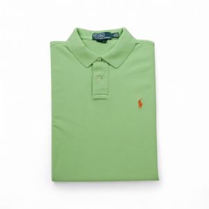 Reconditionné - Polo Manches Courtes Homme Vert Fluo - Taille L - Homme - Vert Fluo - Occasion