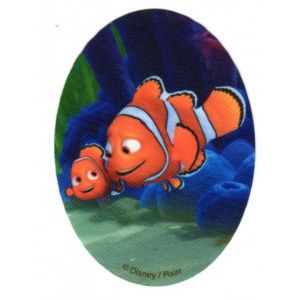Némo Petit Poisson Disney Ecusson Patch Parches Patches Thermocollant Ovale Ref2022d - Occasion