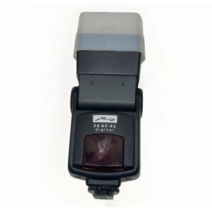 Metz 36 AF-4 Flash &ndash; Bon &Eacute;tat, pi&egrave;ces de liaison manquants - Occasion