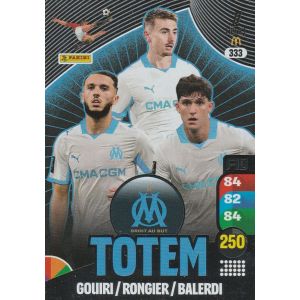 Carte Foot Panini Adrenalyn Xl 2026 - N&deg; 333 - Totem - Om Marseille - Occasion