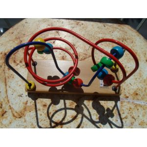 Jeu Boulier Labyrinthe Perles Bois Smart Frames - Occasion