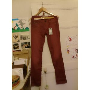 Jean Marron Foncé 36 S Freeman T.Porter. - Occasion