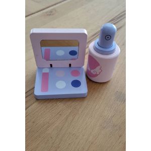 Lot 2 accessoires coiffeuse enfant en bois - Occasion