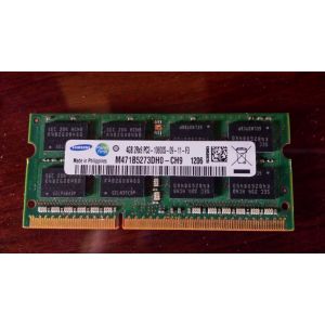 samsung 4 go ddr3 sodimm m471b5273dh0 ch9 10600s - Occasion