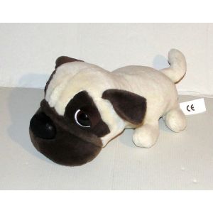 Peluche Chien Carlin Artlist International Gros Yeux 24 Cm - Occasion