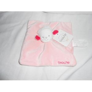 Doudou Mouton Agneau Rose Et Blanc Brioche Kimbaloo La Halle - Occasion