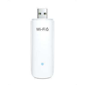 WQS-Cl&eacute; WiFi 6 USB Puissante AX1800 Mbps, Double Bande Adaptateur USB Dongle WiFi, 5GHz 1201Mbps + 2.4G 574Mbps, Compatible avec Windows 11/10 Seulement, Cle Wi-Fi pour PC, 802.11ax, USB3.0 WPA3 - Occasion