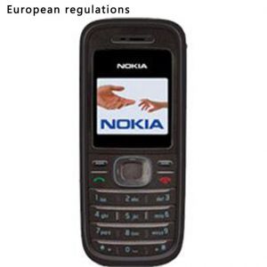 Déverrouillé Nokia 1208/2680 simple SIM GSM 2.8 2MP 360P téléphone mobile single-core Nokia norme 4Mo réelle 4MB UE - Occasion