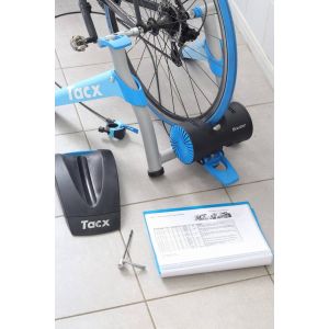 Home Trainer Tacx + Support Roue Avant + Pneu Spécial Ht + Cahier D'entraînement + 2 Axes - Occasion