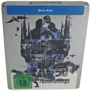 Transformers 5 Films Michael Bay Collection Blu-Ray Steelbook 2018 Region B - Occasion