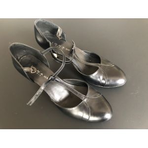 Escarpins Jonak Taille 38 Escarpins Cuir Noir Chaussures &Agrave; Talons Jonak 38 - Occasion