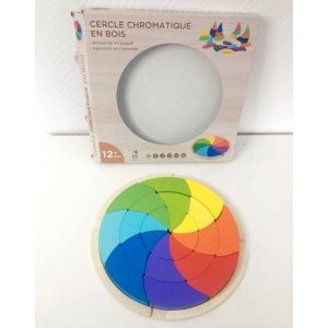 Cercle chromatique en bois - Occasion