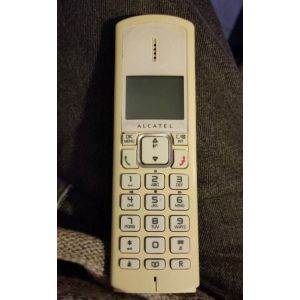 Combiné téléphonique seul Alcatel Versatis F200 Voice white blanc - Occasion