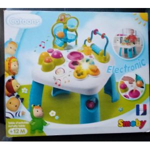 Smoby table d&#39;activités électronique cotons - Occasion