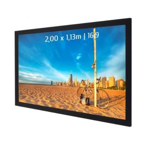 Ecran de projection sur cadre 2,00 x 1,13m, format 16:9 - Occasion