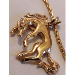 Pendentif Charles Jourdan Cheval Fou - Occasion