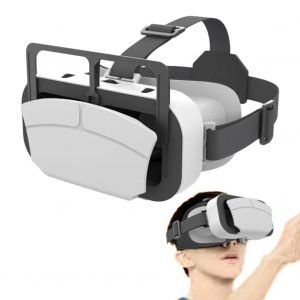 Lunettes de réalité virtuelle 3d avec Console de jeu tout-en-un, casque d'écoute pour Smartphone avec écran de 4.5 à 7.0 pouces - Occasion