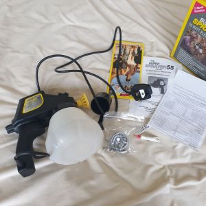 Earlex Super Sprayer 55 - Pistolet de pulvérisation électrique 55 W, pour faire la peinture. prise anglaise, prévoir adaptateur - Occasion