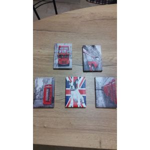 Lot de 5 cadres Londres - Occasion