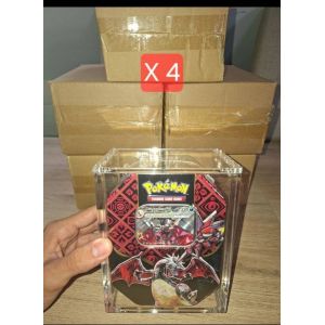 Lot De 4 Acryliques Pour Pokebox Pok&eacute;mon Aimant&eacute;e &Eacute;paisse 8mm Anti Uv - Occasion