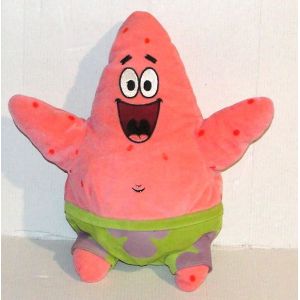 doudou patrick the spongebob ty collection thebeanie buddies 2006peluche animation bob l'&eacute;ponge - Occasion