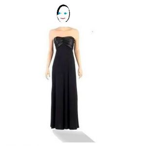 Fourreau De Soiree Coktail Camaïeu Robe Longue Noire Bustier Satin Drapé Plis Avec Ou Sans Fines Bretelles Noir Chic Elegant Ceremonie T 40 Tenue Du Soir Mariage Decollete Feminine Glamour - Occasion