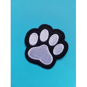 Ecusson Thermocollant Patch Brodé Patte De Chien - Occasion