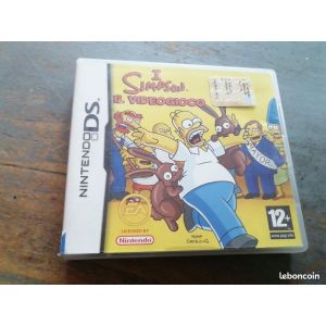 Jeu i simpson il videogioco nintendo ds complet it italien - Occasion
