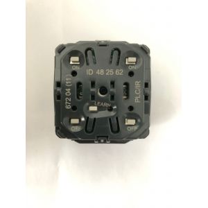 Inter double émetteur-récepteur CPL/IR avec fonction témoin. Toutes charges. - Occasion