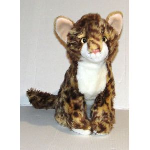 peluche chat tigré lascar - Occasion