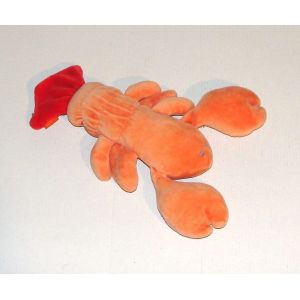 Doudou Homard Ecrevisse Jacadi - Peluche Homard Orange Rouge 24 Cm - Occasion