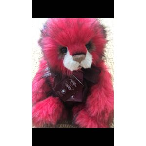 Charlie Bears Cherry Pies Ours En Peluche - Occasion