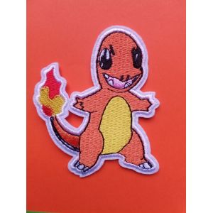 Ecusson Thermocollant Patch Brodé Pokémon Salamèche - Occasion