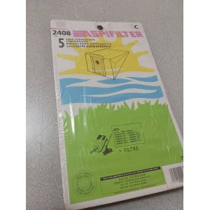 5 sacs sac aspirateur papier poussi&egrave;re 2408 aspifilter aeg gr22 gr 22 oko vampyr 730 751 761 765 790 731 757 763 771 791 l 730 751l 761l 765l 790l 731l 757l 763l 771l 791l l - Occasion