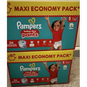 2 Cartons Couches Pampers Taille 5 Pants Neuf - Occasion