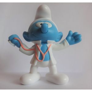 Schtroumpf Docteur / M&eacute;decin ( Collection Mcdonald 2018 ! ) - Occasion