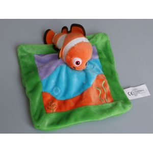 Doudou Poisson Némo Orange Bleu Vert Disney Nicotoy - Occasion