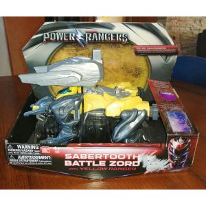 Robot Power Rangers Sabertooth Battle Zord 2016 BANDAI - Occasion