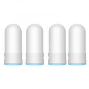 Cartouches de filtre &agrave; eau pour robinet de cuisine Kubichai, 4 pi&egrave;ces, filtre &agrave; charbon actif pour purificateur d'eau du robinet - Occasion