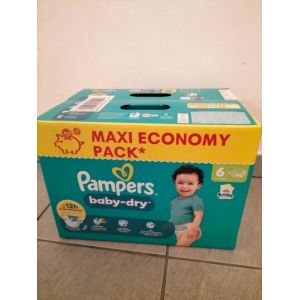 Pack 80 Couches Pampers Baby-Dry Taille 6 - Occasion
