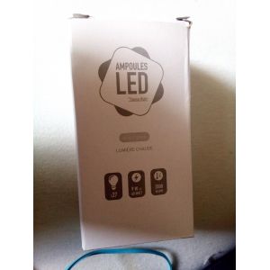 Ampoule Led Thomas Watt Lumière Chaude E27, 9watt, 3000 Kelvin - Occasion